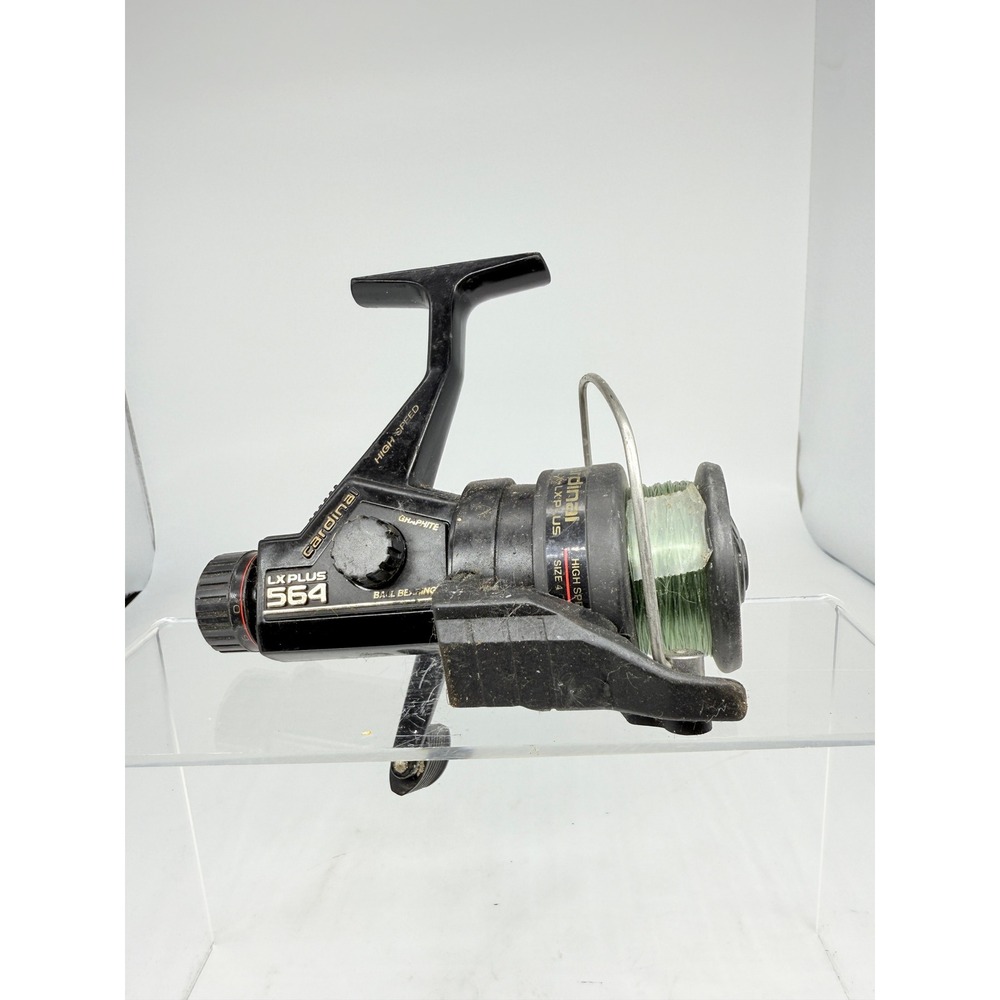 Vtg‎ Abu Garcia Cardinal LX Plus 564 Graphite Spinning Fishing Reel Thailand